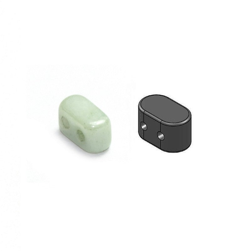 Ios® Par Puca® - Opaque Light Green Ceramic Look 10 gram