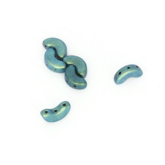 Arcos® par Puca® - Metallic Matte Green Turquoise 10 gram