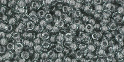 TOHO seed beads - Transparent Black Diamond (11-9) 11/0