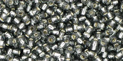 TOHO seed beads - Silver-Lined Grey 11/0