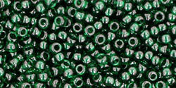 TOHO seed beads - Transparent Green Emerald (11-939) 11/0