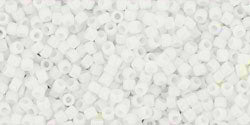 TOHO seed beads - Opaque White 15/0