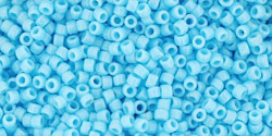 TOHO seed beads - Opaque Blue Turquoise 15/0