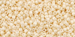 TOHO seed beads - Opaque Lusted LT Beige 15/0