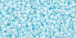 TOHO seed beads - Opaque Lusted Pale Blue 15/0