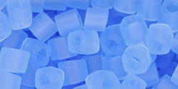 TOHO Cube - Transparent Frosted LT Sappire 4mm