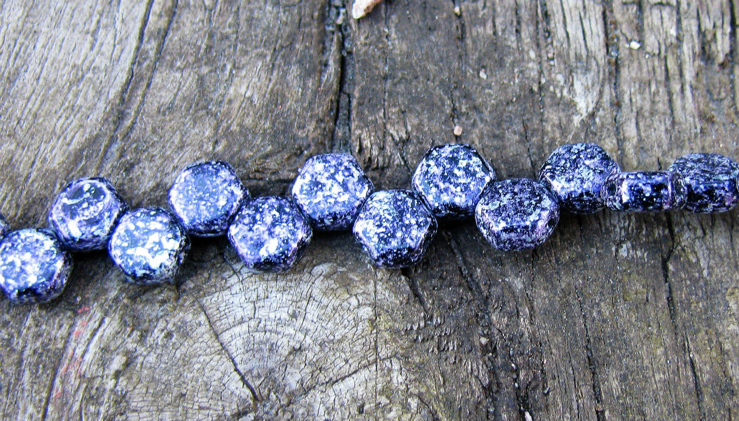 Honeycomb - Tweedy Violet 6mm, 1 sträng