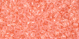 TOHO Demi Round -  Transparent - Rose Quartz 11/0