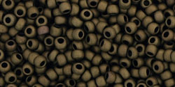 TOHO seed beads - Frosted Antique Bronze 11/0