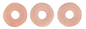 O Bead - Sueded Gold Milky Pink,  5 gram