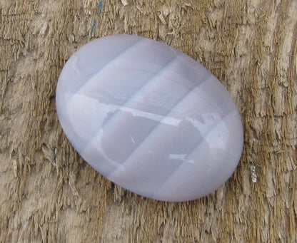 Cabochon Oval - Lila Randig 25x18mm 1 styck