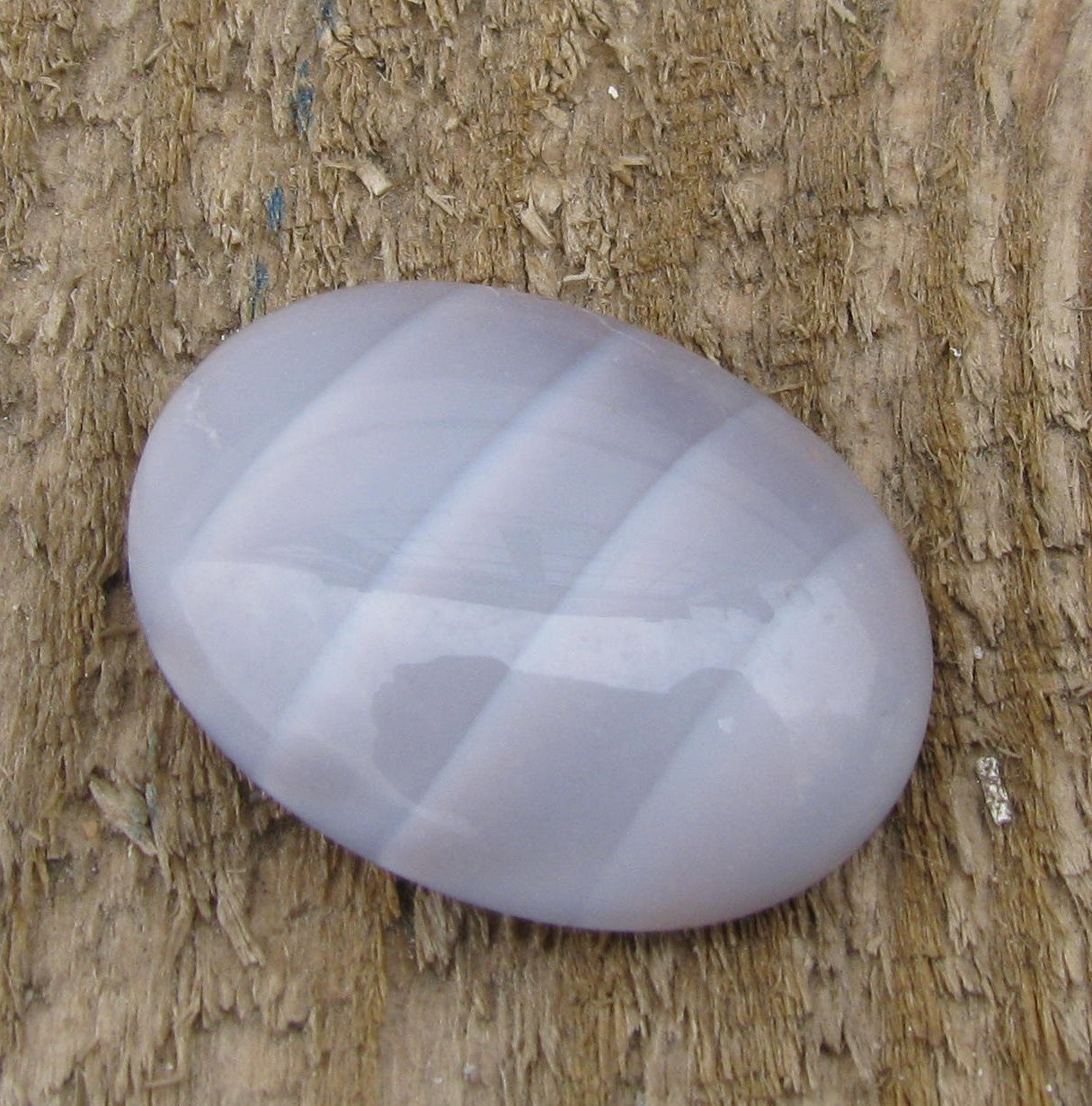 Cabochon Oval - Lila Randig 25x18mm 1 styck