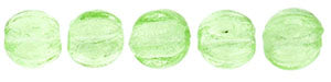 Tjeckiska Melon Round - Peridot 3mm 50- pack