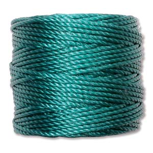 S-lon Heavy Macrame Cord - Teal 1 rulle