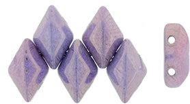 Matubo Gemduo - Metallic Amethyst Chalk 8x5mm