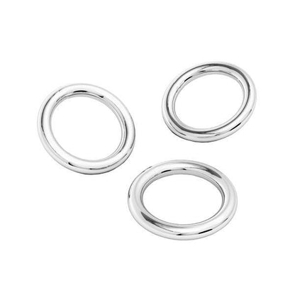 Motringar 925 Silver - 6.4x0.7mm, 10-pack