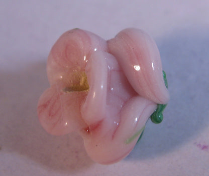 Lampwork - Ros rosa