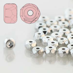 Facetterad Micro Spacers - Full Labrador 2x3mm, 6 gram