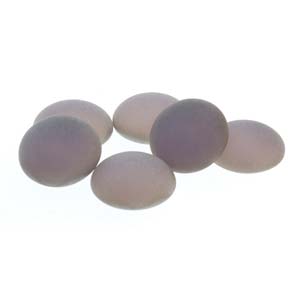 Cabochon Backlit - Matte Vapor 25mm, 1 styck