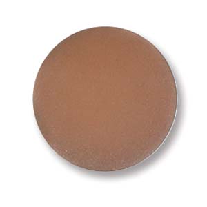 Cabochon Backlit - Matte Peach 25mm, 1 styck