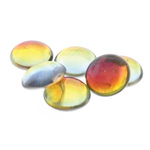 Cabochon Backlit - Tequila 18mm, 1 styck