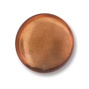 Cabochon Backlit - Peach 18mm, 1 styck