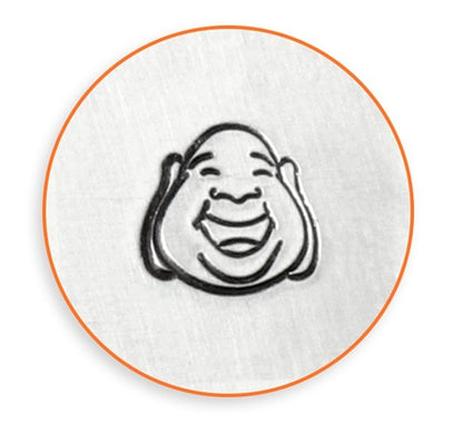 Designstans ImpressArt - Laughing Buddha Face, 6mm