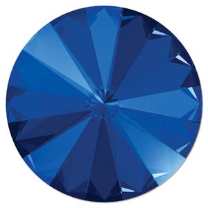 Swarovski crystals Rivoli - Majestic Blue Foiled 14mm