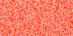 TOHO Demi Round - Luminous Neon Salmon 11/0