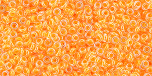 TOHO Demi Round - Luminous Neon Tangerine 11/0