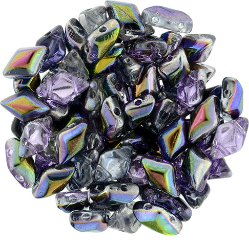 Matubo Gemduo - Magic Line Violet/Grey 8x5mm