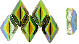 Matubo Gemduo - Magic Line Violet/Green 8x5mm 10 gram