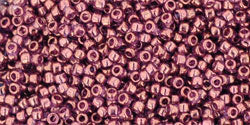 TOHO seed beads - Gold-Lustered Amethyst 15/0