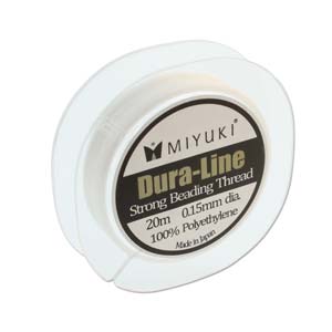 Miyuki  Dura-Line - Crystal 0,15mm, 20m