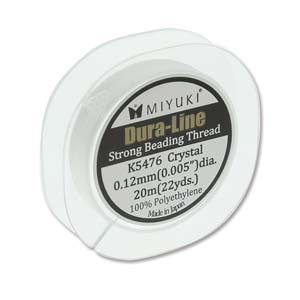 Miyuki  Dura-Line - Crystal 0,12mm, 20m