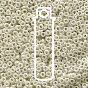 Miyuki Spacer - Opaque Limeston Luster 2.2x1mm 7 gram