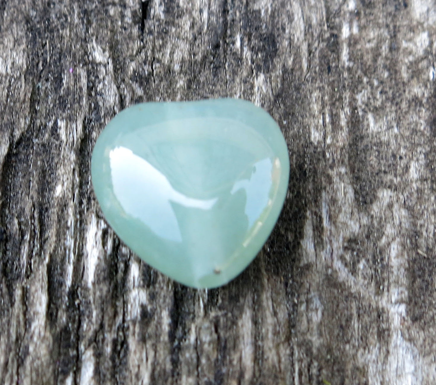 Aventurine  - Hjärta grön 10 mm, 1 styck