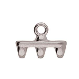 Cymbal Element - Rozos Antique Silver Plated 2-pack