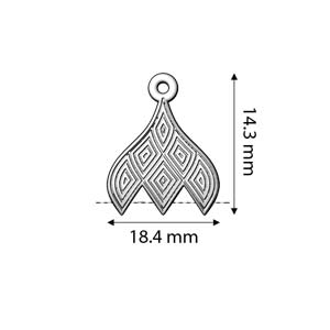 Cymbal Element - Tourlos 24K Guldpläterad 2-pack