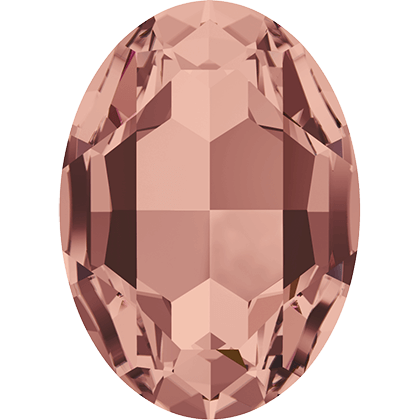 Swarovski crystals Big Fancy Oval (4127) - Blush Rose