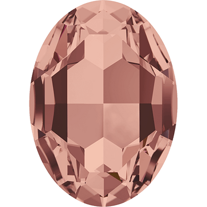 Swarovski crystals Big Fancy Oval (4127) - Blush Rose