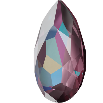 Swarovski Kristaller Stor Fancy Pear (4327) - Burgundy Delite, 30x20 mm