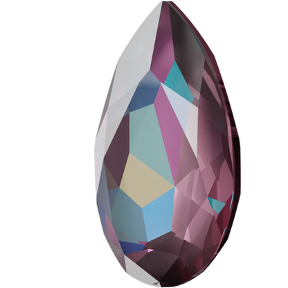 Swarovski Kristaller Stor Fancy Pear (4327) - Burgundy Delite, 30x20 mm