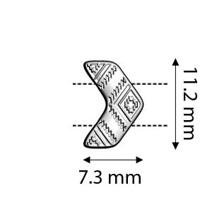 Cymbal Element - Koudouro 24K Guldpläterad 2-pack