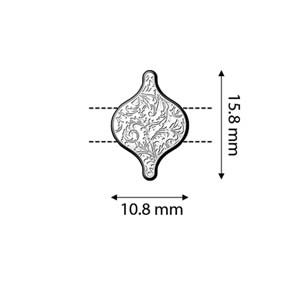 Cymbal Element - Liotrivi Antik Mässingsbelagda 2-pack