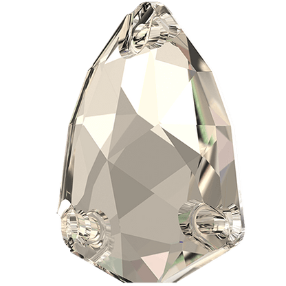 Swarovski Kristaller Trilliant Sew-on (3272) - Crystal Silver Shade, 20 mm