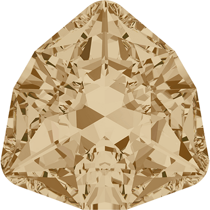 Swarovski crystals Trilliant Stone (4702) - Crystal Golden Shadow