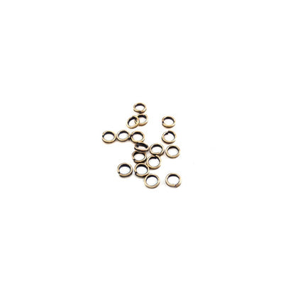 Motringar / Bindringar - Bronsfärgade 5mm 20-pack