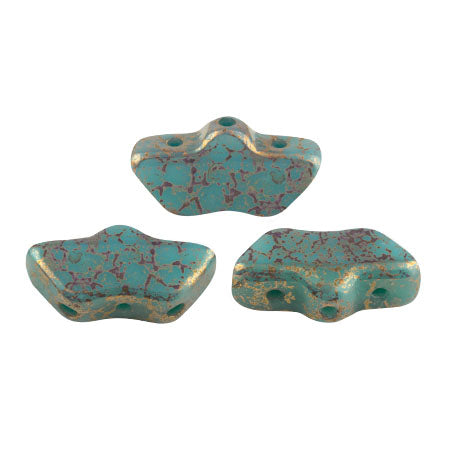 Delos® par Puca® - Opaque Green Turquoise Bronze 10 gram