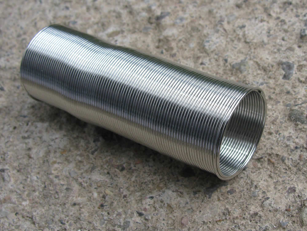 Memorywire ring - Silverfärgad 0,6 mm, ca300- 500 varv